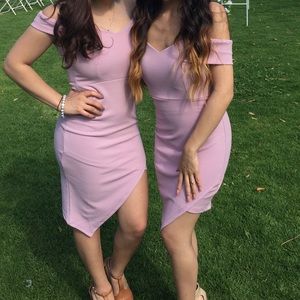 Fashion Nova Soft Pink Dress